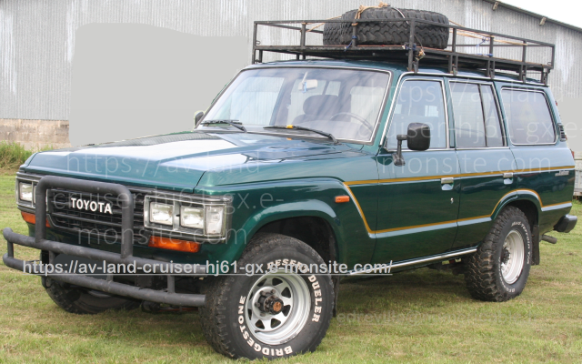 AV - Toyota Land Cruiser HJ 61 GX - 1988 - 4L TD